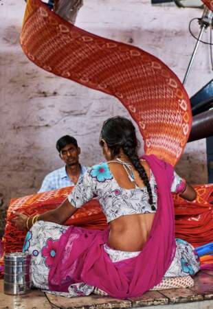 Des saris en fonction des régions et des castes