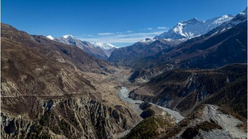 Des rivières venues tout droit de l'Annapurna