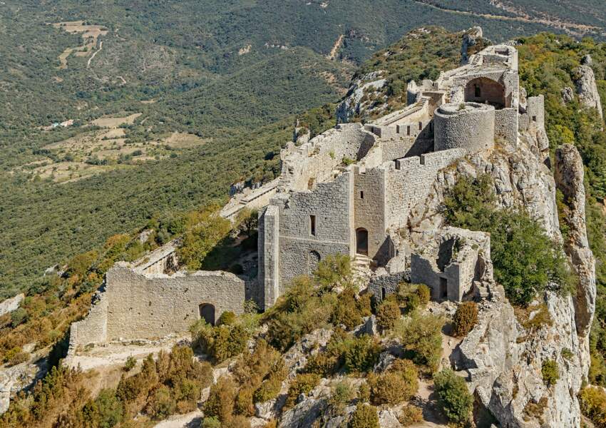 Le château cathare de Peyrepertuse