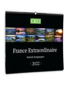 Grand Calendrier GEO 2022 - France Extraordinaire