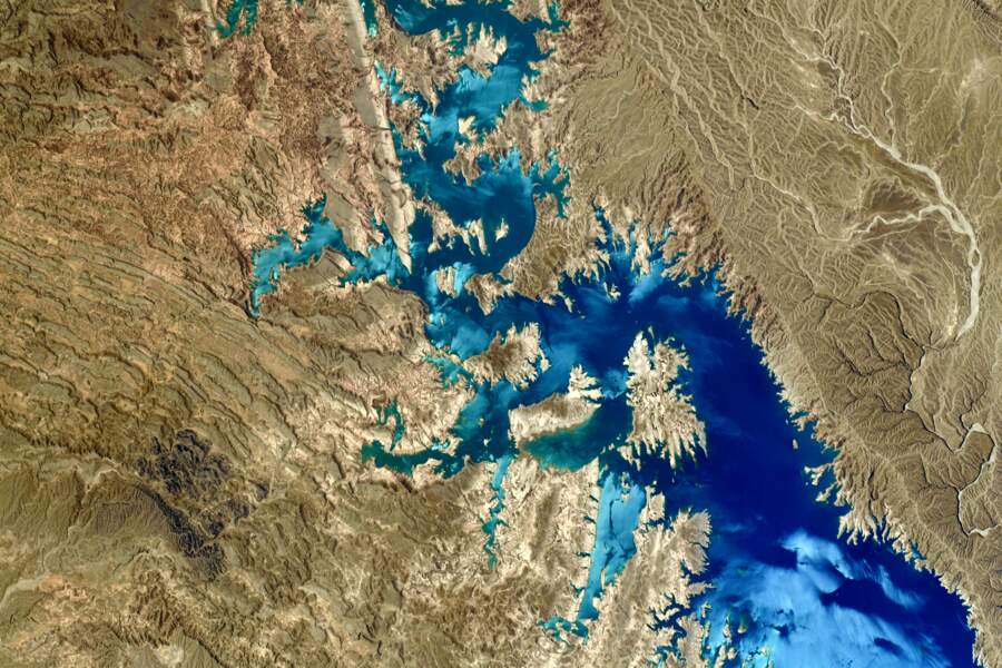 Le barrage du Karkheh en Iran