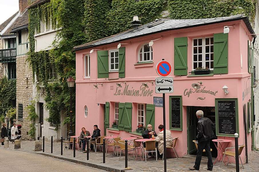 La Maison Rose à Montmartre