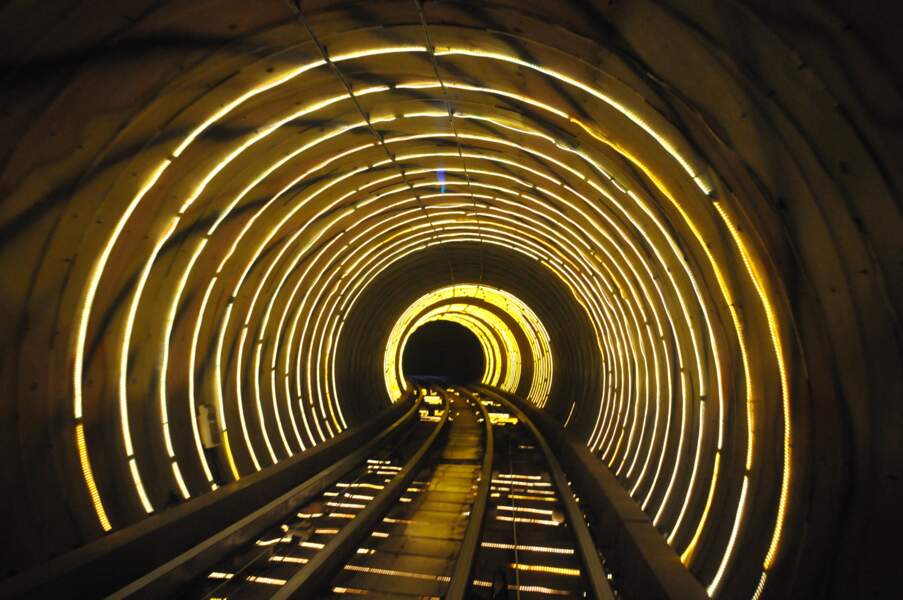 La station Bund Tunnel à Shanghaï en Chine
