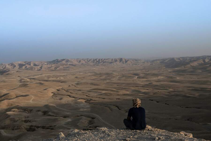 L'immensité du désert pour horizon