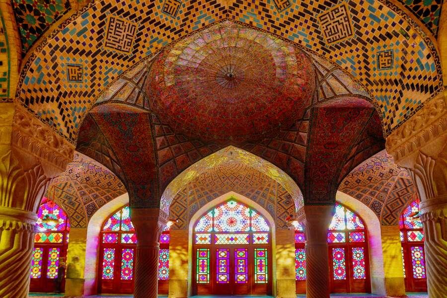 La mosquée Nasir-ol-Molk, en Iran