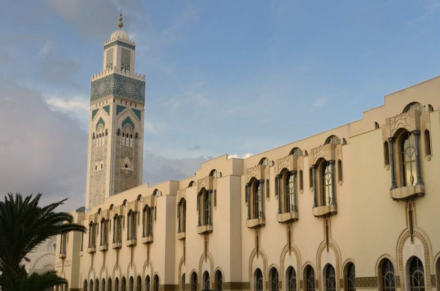 La mosquée Hassan-II, à Casablanca, au Maroc