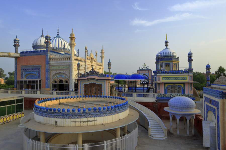 La mosquée Bhong, au Pakistan