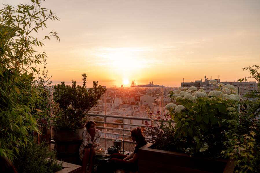 Le Perchoir Ménilmontant, le rooftop parisien façon oasis de verdure