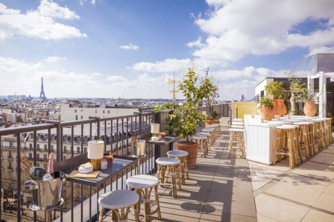 Perruche, le rooftop qui invite la Méditerranée à Paris