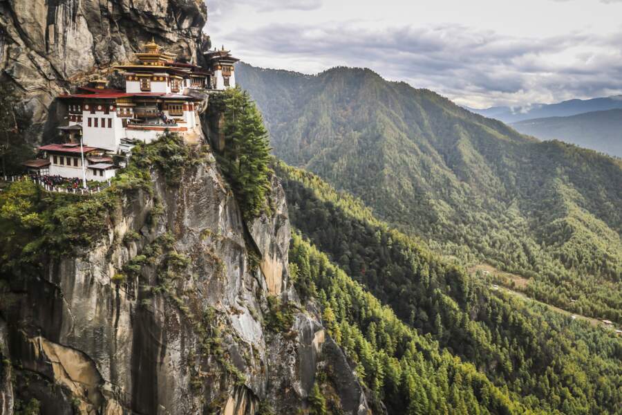 Le Monastère de Taktsang, au Bhoutan