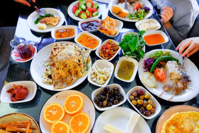 Le petit déjeuner turc ou "kahvaltı"