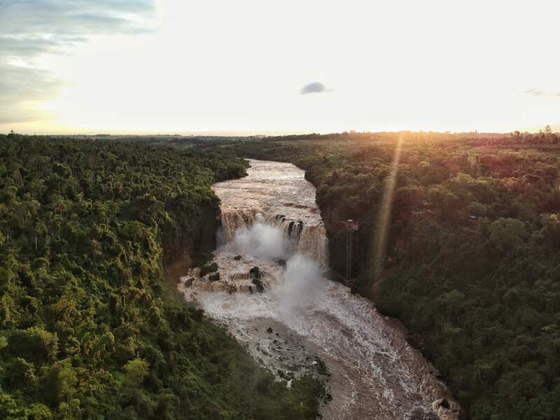 Les chutes Saltos del Monday, au Paraguay