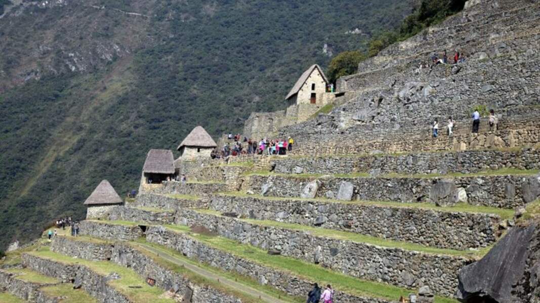 Les marches de la célèbre cité Inca