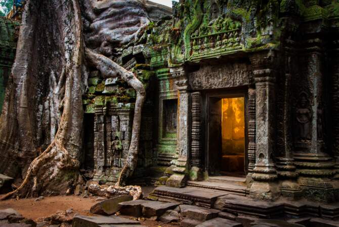 Les temples d'Angkor, au Cambodge