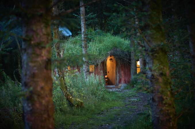 Maison de hobbit au Pays de Galles