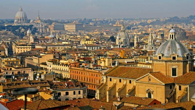 Les toits de Rome