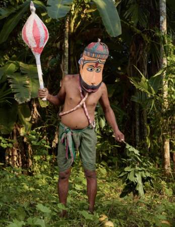 Hanuman, sous les traits d’une créature de la forêt