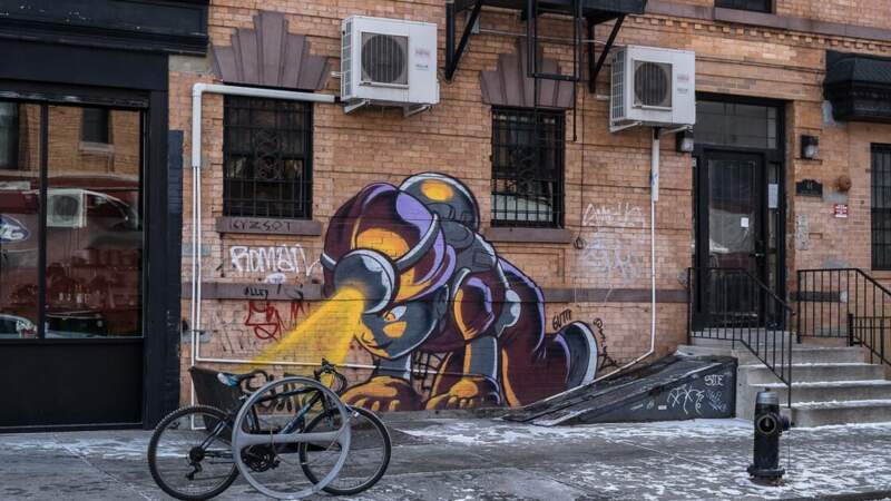 Street art new-yorkais