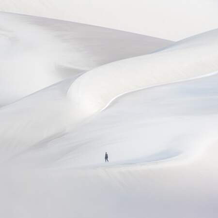Dunes de blanc