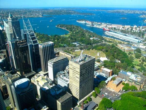 Vue depuis la Sydney Tower, par Olivier Levigne