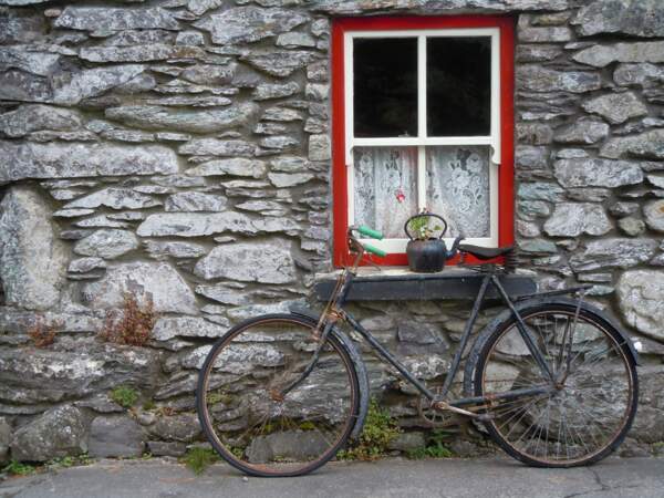 Vélo et vieilles pierres