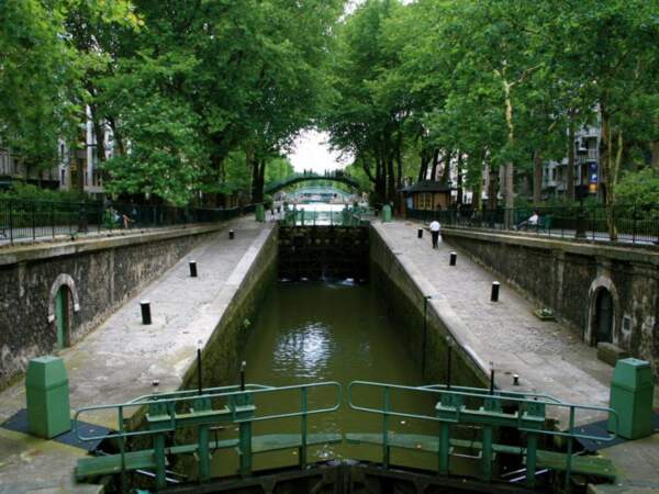 Canal Saint-Martin, par Frédéric Moncel