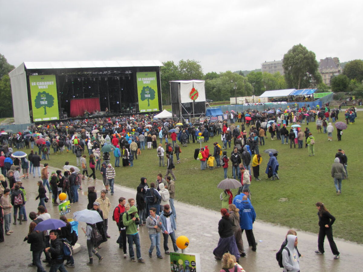 Le Cabaret Vert, un festival 100 % écolo - GEO