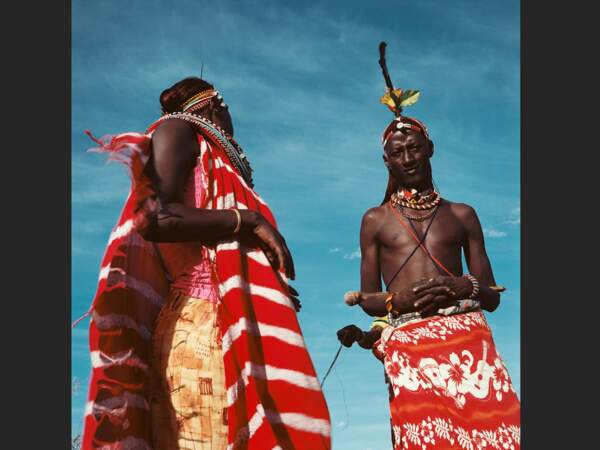 A Tumai, les hommes ne peuvent rester au sein de la communauté (Kenya).