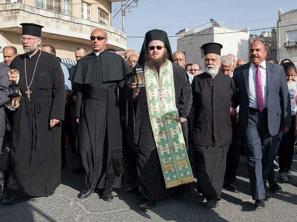 Orthodoxes et catholiques se retrouvent à l’occasion de Pâques près d’Amman, la capitale de la Jordanie