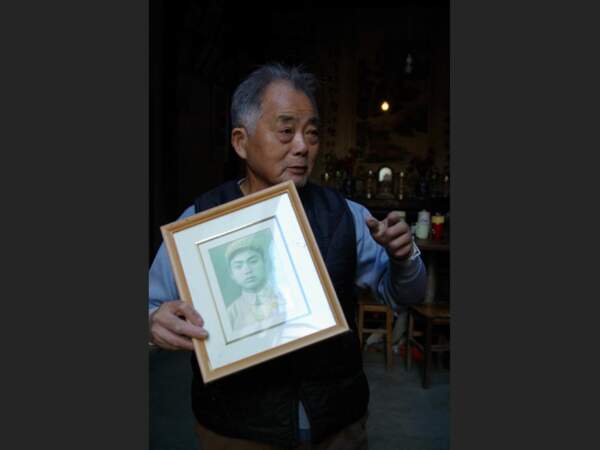 Portrait d’un vétéran de la guerre de Corée à Chengkan, en Chine