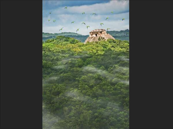 La cité de Xunantunich constitue le plus important site maya du Bélize. 
