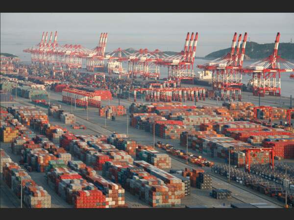 Le port de Yangshan, en Chine