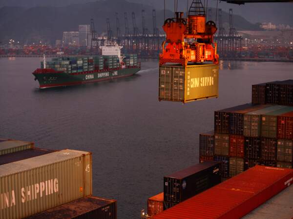 Le port de Yantian, dans la région de Shenzhen, en Chine