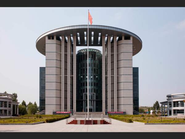 L'université d'Ordos, en Mongolie-Intérieure (Chine).