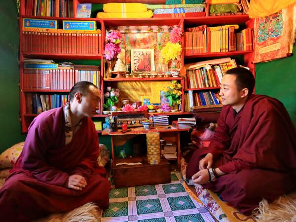Les effectifs de l'institut bouddhiste de Larung Gar, au Tibet, semblent aujourd'hui gelés