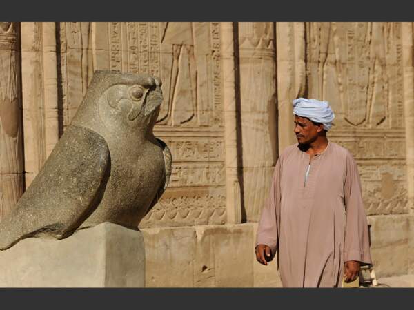 Le temple d'Edfou, en Egypte.