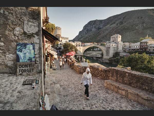 Le pont de Mostar, en Bosnie