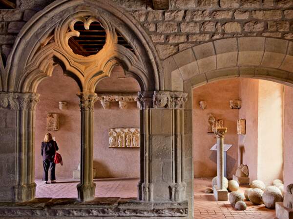 Le château comtal de Carcassonne, dans le Languedoc-Roussillon