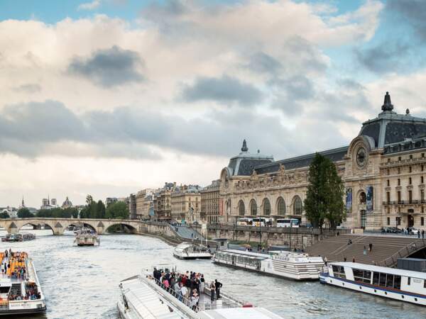 Deux kilomètres de berges ont été rendues aux piétons en 2013, notamment aux abords du Musée d’Orsay. 