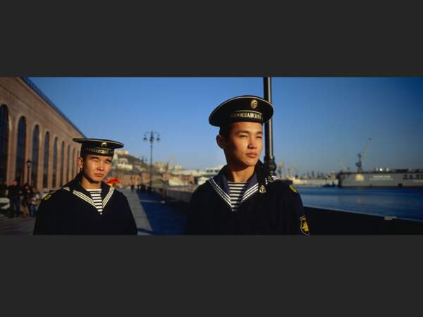 Port militaire de Vladivostok, en Russie