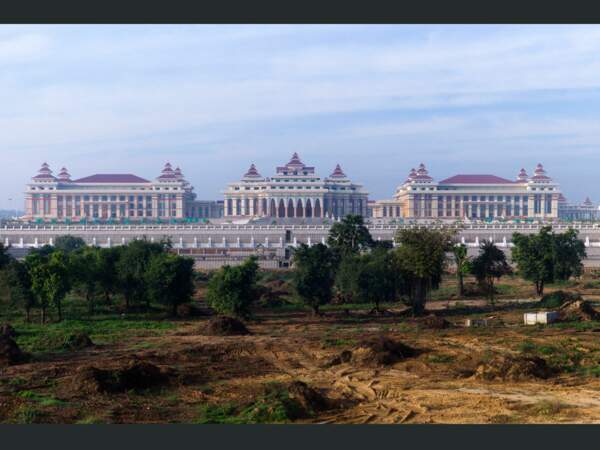 Le Parlement de Naypyidaw, en Birmanie.