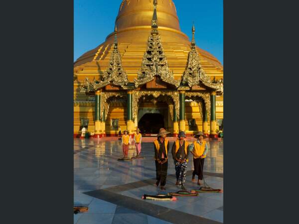 La pagode Uppatasanti à Naypyidaw, en Birmanie.