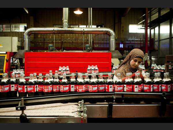 Usine Coca Cola de Ramallah, en Cisjordanie