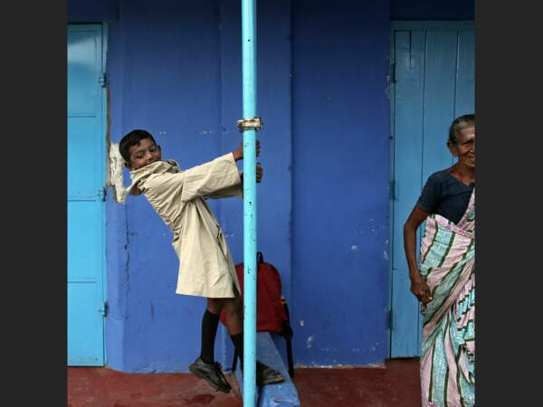 Au Sri Lanka, il est courant que plusieurs générations habitent sous un même toit.