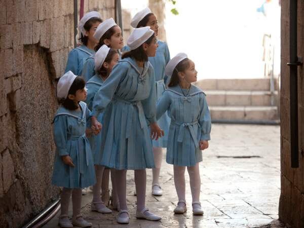 Des orphelines du couvent de Saidnaya, en Syrie.