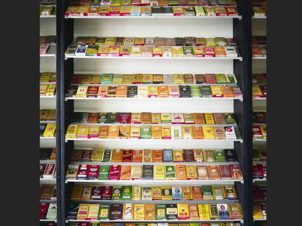 Collection de cigarettes en Indonésie