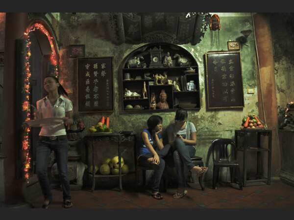 Le Phô Cô, un bar branché, fréquenté par les étudiants, à Hanoi, au Vietnam.