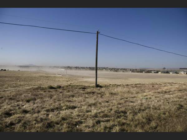 A Kestell, en Afrique du Sud, 2 kilomètres séparent le quartier des Noirs de celui des Blancs.