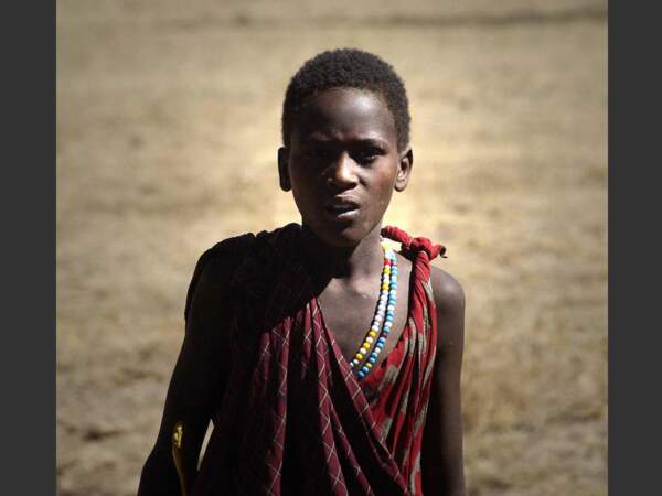 Un jeune garçon massaï, en Tanzanie.