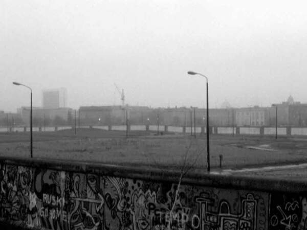 Le Mur de Berlin en 1985, en Allemagne